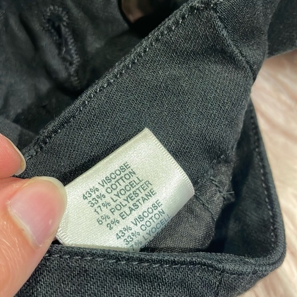 J Brand Natasha Sky Skinny High Rise Jeans in Seriously Black - Picture 6 of 13